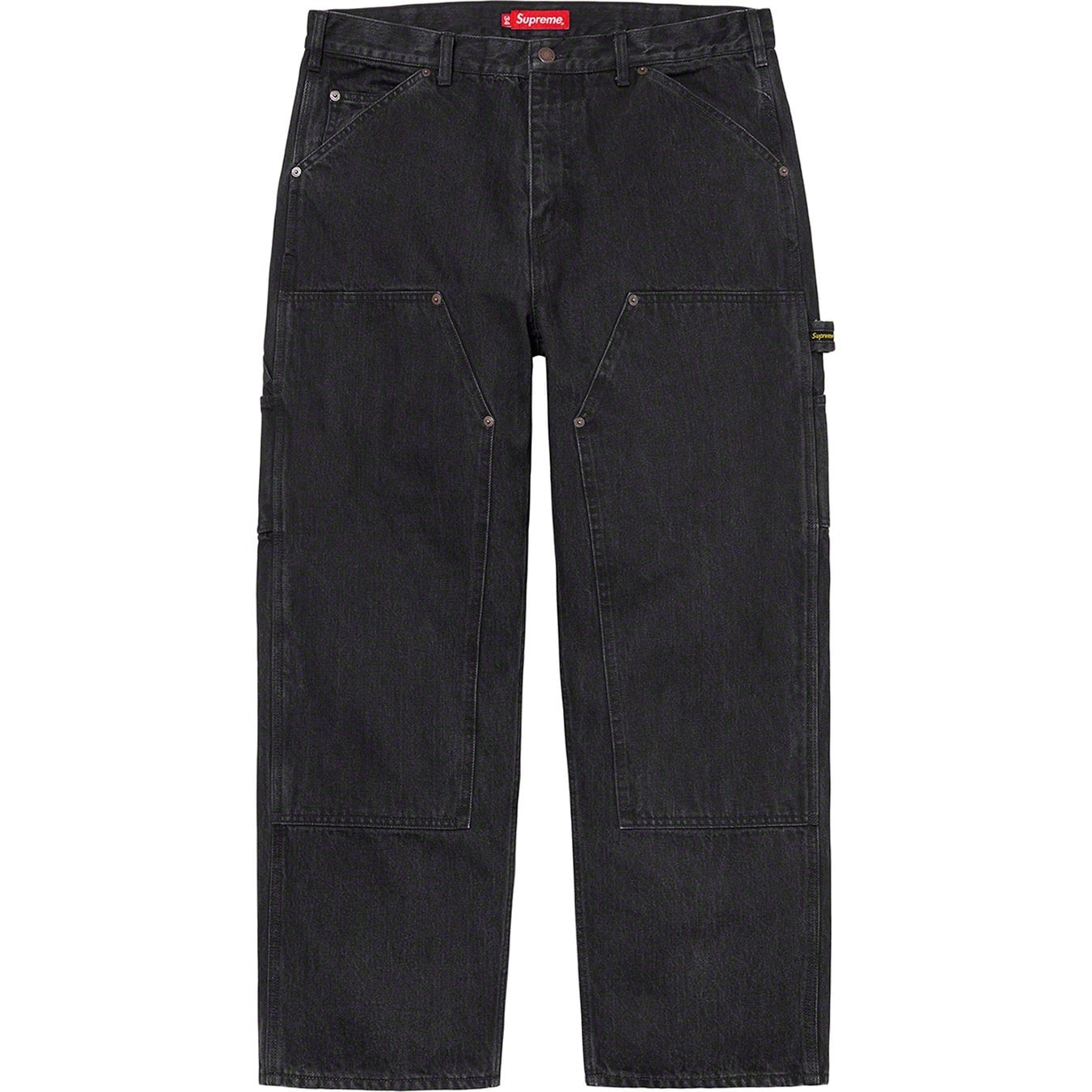 Double Knee Denim Painter Pant view 9